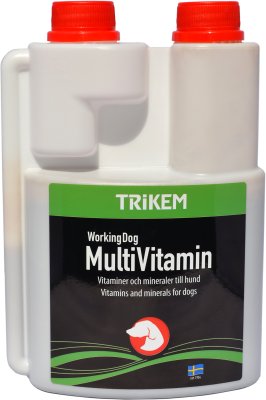 MultiVitamin 500ml Working Dog Trikem - Koiran lisäravinteet - 027966 - 2