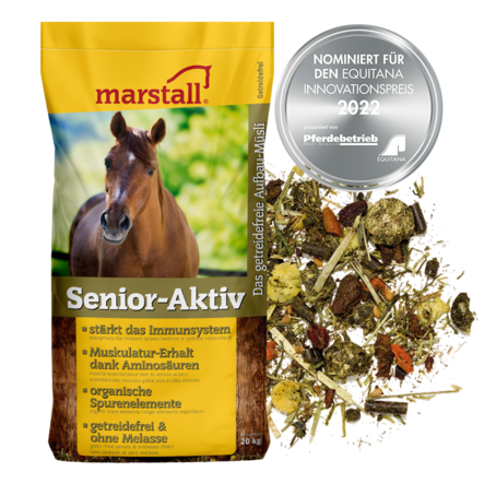 Senior Aktiv 20kg Marstall - Täydennysrehut - 034076 - 1