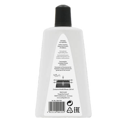 Teräöljy Special Blade Oil 200ml Wahl - Hevosen klipperit, terät ja tarvikkeet - 033066 - 2