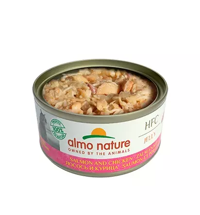 Lohi Kana 70g prk Almo Nature - Aikuisten kissojen säilykkeet - 045276 - 2