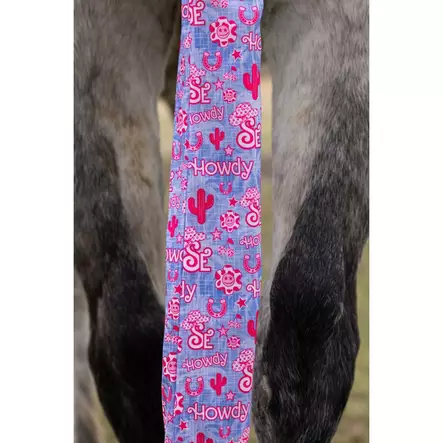 Häntäsuoja lycra Dolls vaaleansininen-pinkki Schulz Equine - Hevosen kuljetus ja matkustaminen - 056646 - 2