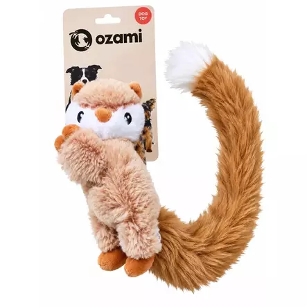 Häntäkettu Tailrope Fox 28cm ruskea Ozami - Koiran pehmolelut - 060176 - 1