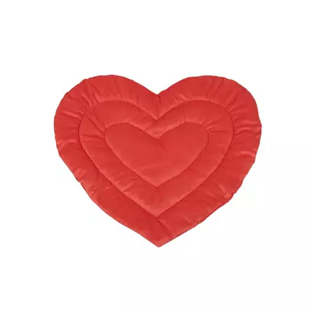 Alusta samettisydän 50x45x2cm punainen Duvo+ - Kissan alustat ja matot - 054256 - 1