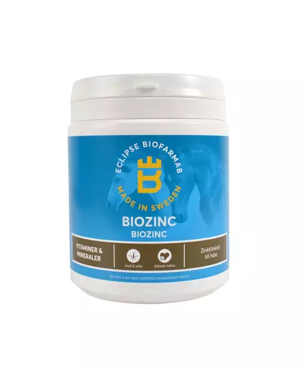 Biozinc 400g jauhe Eclipse Biofarmab - Hevosen kivennäiset ja vitamiinit - 009416 - 2