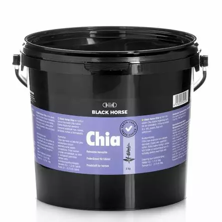 Chia-siemen kokonainen Black Horse - Lisäravinteet kaviot ja karvapeite - 000876 - 3