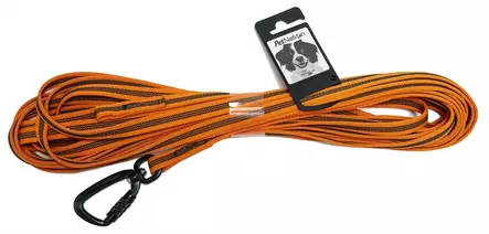 Grippiliina Safe 10mx13mm twist-lukolla oranssi Pet Nation - Jälki-, koulutusliinat, kapulat - 054676 - 6