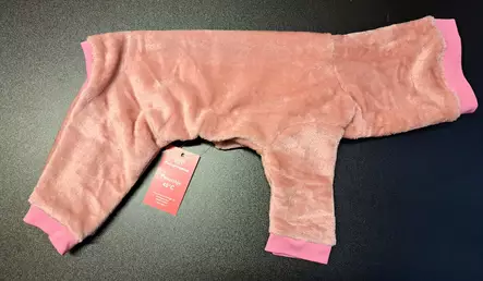 Haalari Pörröfleece L 38cm Pukuprinsessa - Koiran haalarit - 055376 - 2