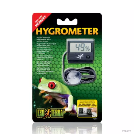 Kosteusmittari Hygrometer Digital Exoterra - Terraarion tarvikkeet ja kuivikkeet - 044716 - 1