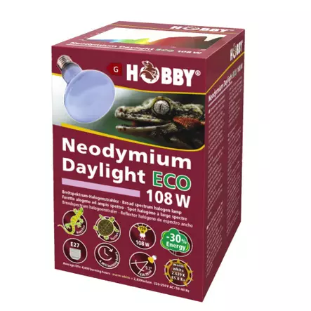 Lämpölamppu Neodymion Daylight Eco UV-A 108W Hobby - Terraarion tarvikkeet ja kuivikkeet - 059166 - 3