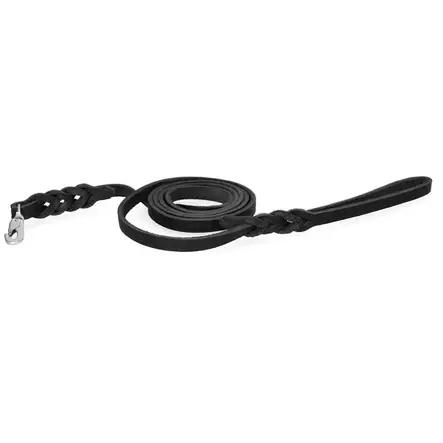 Nahkatalutin BGB lukolla 1,2x180cm Spotted - Koiran nahkataluttimet - 055826 - 1