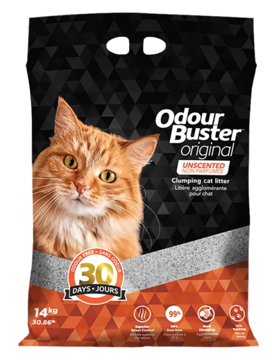 Odour Buster Original 14kg mikrohiekka - Kissanhiekat ja hiekan hajusteet - 016746 - 2