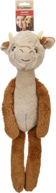 Pehmohärkä Bulla Bull 56cm ruskea Flamingo - Koiran pehmolelut - 055536 - 2