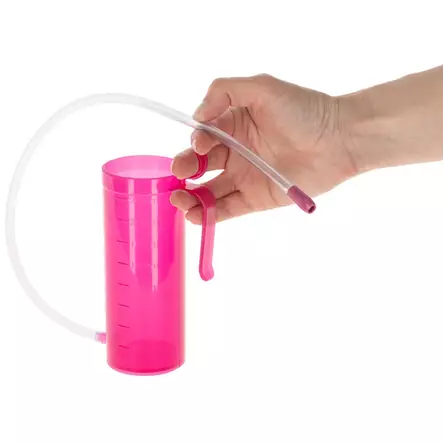 Juottoletku karitsoille ja kileille Tube Trusti Tuber 240ml pinkki Shoof - Kotieläinten juoma-astiat ja -automaatit - 056766 - 2