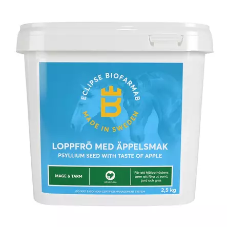 Psyllium omenanmakuinen siemenvalmiste Eclipse Biofarmab - Lisäravinteet hevosen ruoansulatukselle - 007406 - 1