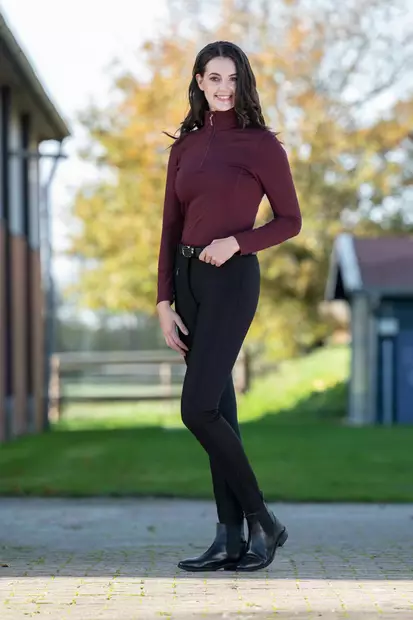 Ratsastushousut Basic Belmtex Grip 3/4 musta HKM-sports - Ratsastushousut - 055316 - 2