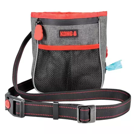 Namitasku Hiking Bag 19x23cm musta-punainen KONG - Namitaskut ja koulutusliivit - 060256 - 1