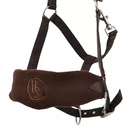 Riimu Emma pehmusteilla ruskea Hansbo Sport - Hevosen nylonriimut - 056546 - 2