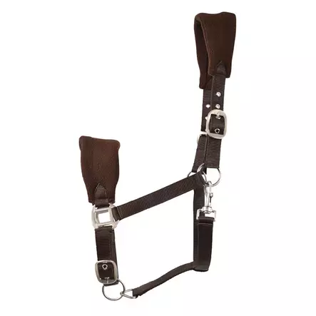 Riimu Emma pehmusteilla ruskea Hansbo Sport - Hevosen nylonriimut - 056546 - 1