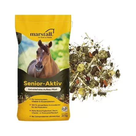 Senior Aktiv 20kg Marstall - Täydennysrehut - 034076 - 4