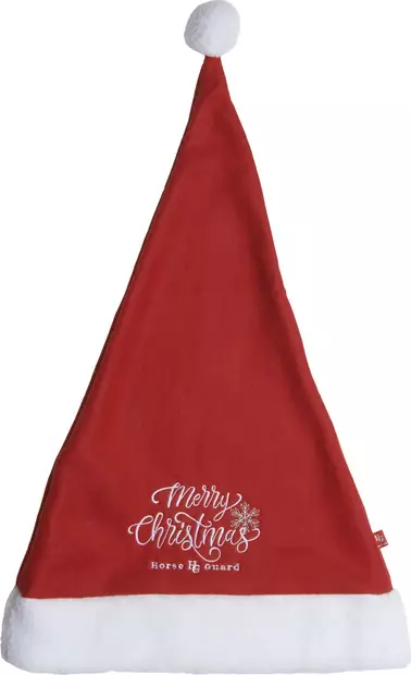 Tonttulakki kypärän päälle punainen HorseGuard - Ratsastuskypärät - 054726 - 1