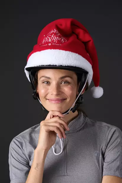 Tonttulakki kypärän päälle punainen HorseGuard - Ratsastuskypärät - 054726 - 2