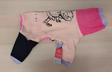 Trikoohaalari Muumi fleecevuorella L 38cm Pukuprinsessa - Koiran haalarit - 055896 - 1