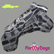 Lämpöhaalari urosmalli harmaa/kuviot For My Dogs - Koiran haalarit - 026396 - 2