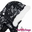 Lämpötakki Patchwork musta mäyräkoiramalli For My Dogs - Koiran haalarit - 037316 - 2
