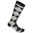 Sukat Argyle Lurex 39-41 harmaa/musta - Ratsastajan asusteet - 028216 - 1