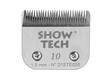 Terä 10 1,5mm teräs/kromi Show Tech - Koiran trimmauskoneet ja terät - 018136 - 1