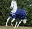 Toppaloimi Atlantic Turnout 400g Dermo Care vuorella navy Bucas - Hevosen toppaloimet ulkoiluun - 031336 - 1