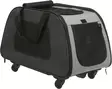 Kuljetuskassi Trolley vetokahvalla 34x43x67cm harmaa/musta Trixie - Koiran kärryt ja trolleyt - 039926 - 5