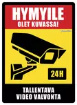 Kyltti Hymyile olet kuvassa! - Varoitus- ja huomiokyltit - 053376 - 1