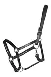 Nahkariimu Sparkle musta HKM-sports - Hevosen nahkariimut ja narut - 056886 - 1
