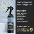 Puhdistava suihke 6in1 Pure Mist 250ml Tauro Pro Line - Koiran korvat ja silmät - 057256 - 2