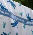 Hyönteisloimi Amigo Bug Rug Plus irrotettavalla kaulakappaleella dragonfly print/silver & blue & sage Horseware - Hevosen hyönteis- ja UV-loimet - 057186 - 3