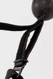 Kytkentänaru kumipallolla ja tarralla Quiet Drop Safety musta Horseware - Hevosen kuljetus ja matkustaminen - 058006 - 2