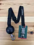 Kytkentänaru kumipallolla ja tarralla Quiet Drop Safety musta Horseware - Hevosen kuljetus ja matkustaminen - 058006 - 3