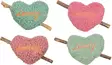 Matatabitikku plyyshisydämessä värimix 12cm Trixie - Kissan aktivointituoksut ja erikoislelut - 055596 - 1