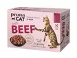 Nautaa kastikkeessa 12x85g Classic PrimaCat - Aikuisten kissojen säilykkeet - 053886 - 1