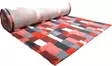 Companion ProFleece makuualusta 100x75cm Patchwork punainen - Koiran alustat ja matot - 056226 - 1