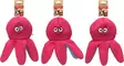 Pehmolelu Fronne Octopus Emoji Pink S Flamingo - Koiran pehmolelut - 051506 - 3