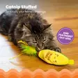 Potkubanaani Kicker Peeling' Good Banana 25cm keltainen Catstages - Kissan pehmolelut - 059206 - 3