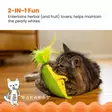 Potkubanaani Kicker Peeling' Good Banana 25cm keltainen Catstages - Kissan pehmolelut - 059206 - 2
