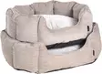 Reunapeti Maylo Octagon 54x45x19cm beige Flamingo - Koiran reunalliset pedit - 057466 - 2