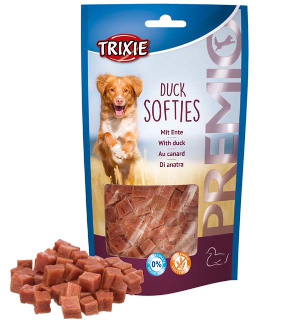 Ankkanami Duck Softies viljaton 100g Trixie - Koiran herkut ja makupalat - 022986 - 1