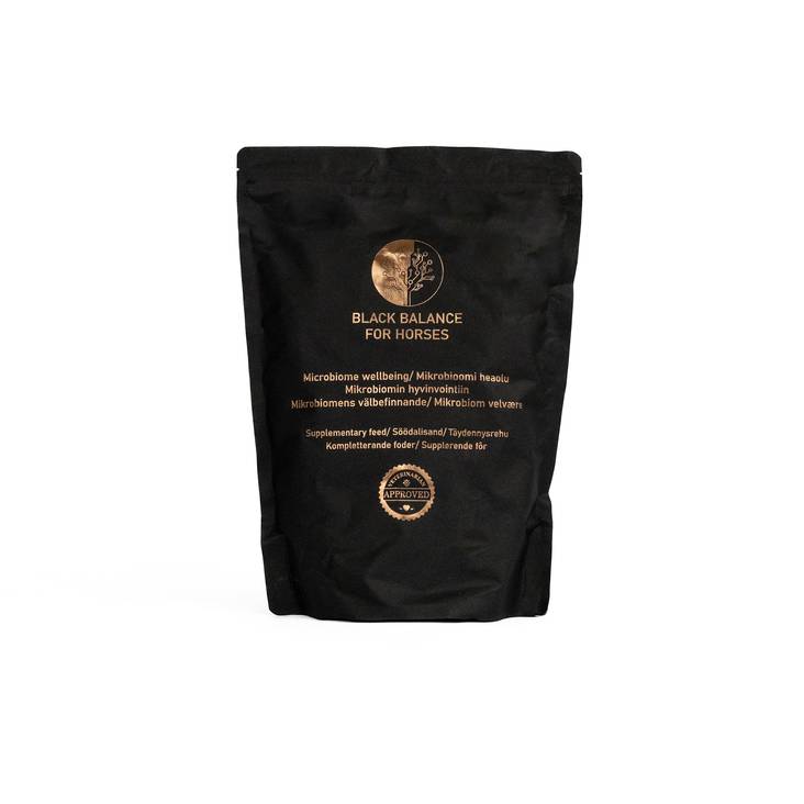 Black Balance 300g 90kpl Horse & Pony - Lisäravinteet hevosen ruoansulatukselle - 028736 - 2