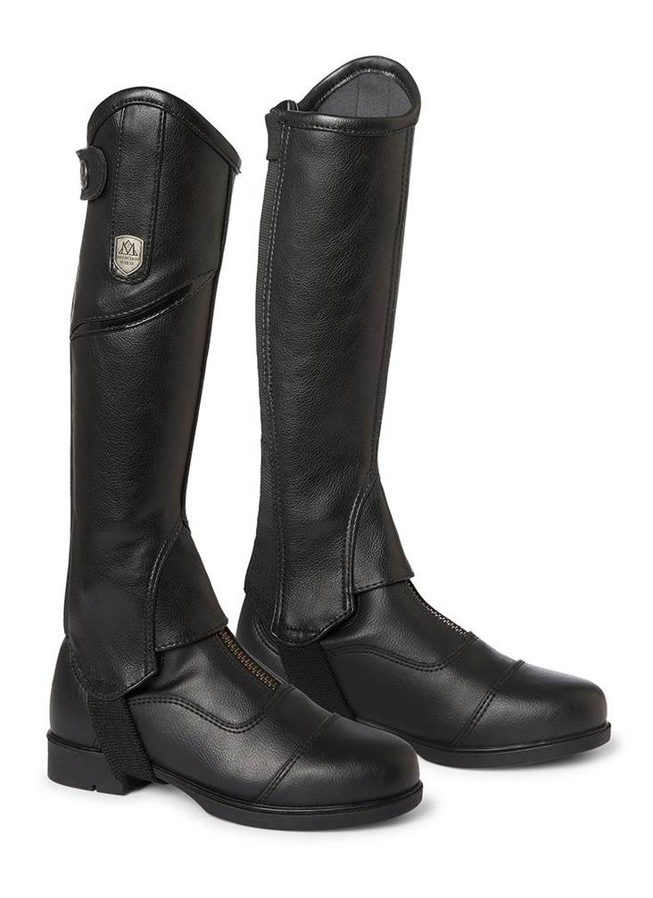 Chapsit Veganza Young mustat Mountain Horse - Saappaanvarret ja chapsit - 027936 - 1