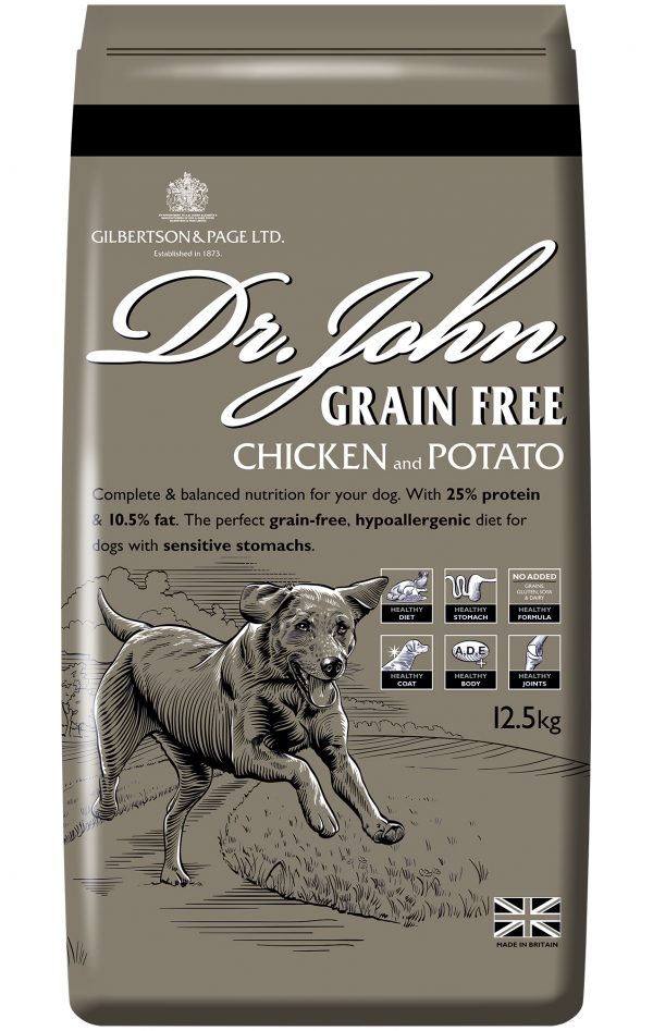 Grain Free Chicken 12,5kg Dr. John - Koiran kuivaruoat aikuisille koirille - 012006 - 1