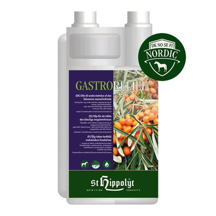 Gastro Relief Oil 1L öljy St Hippolyt - Erikoisrehut - 033566 - 1